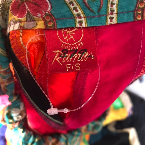 Rama’s Patchwork Twirl Skirt Festival One Size - Picture 6 of 6